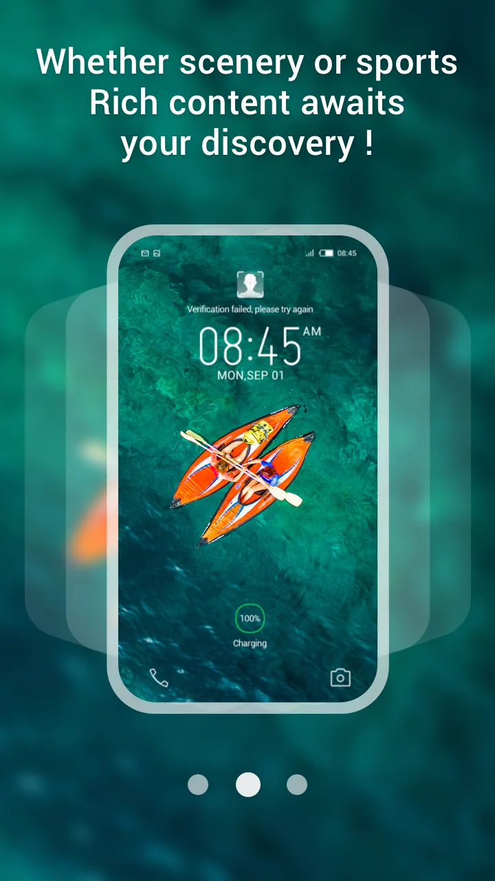 Magazine Lockscreen HiOS képernyőkép 5