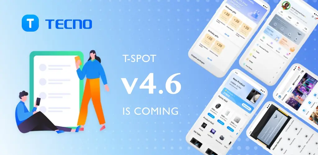 TECNO SPOT App Titelbild für Android