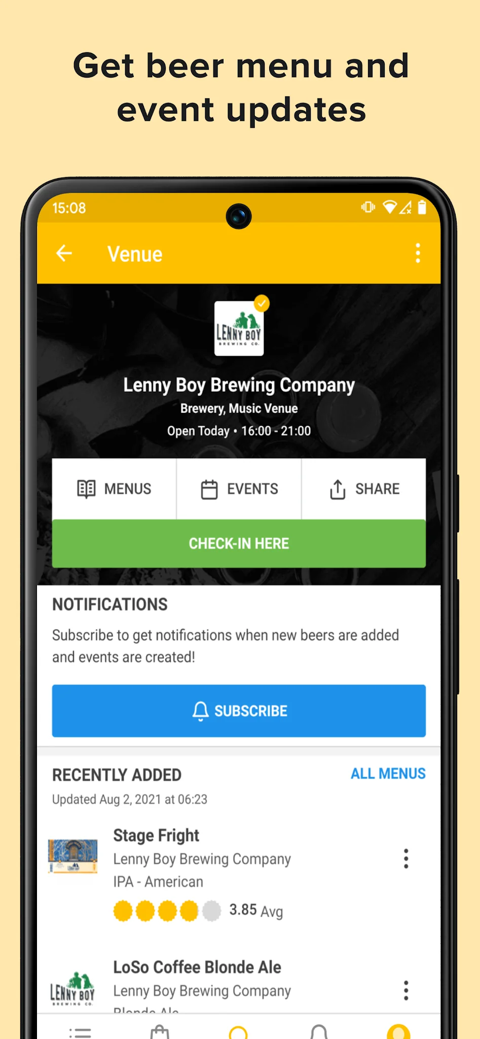 Ekran Görüntüsü Untappd: Find Beer You'll Love 4
