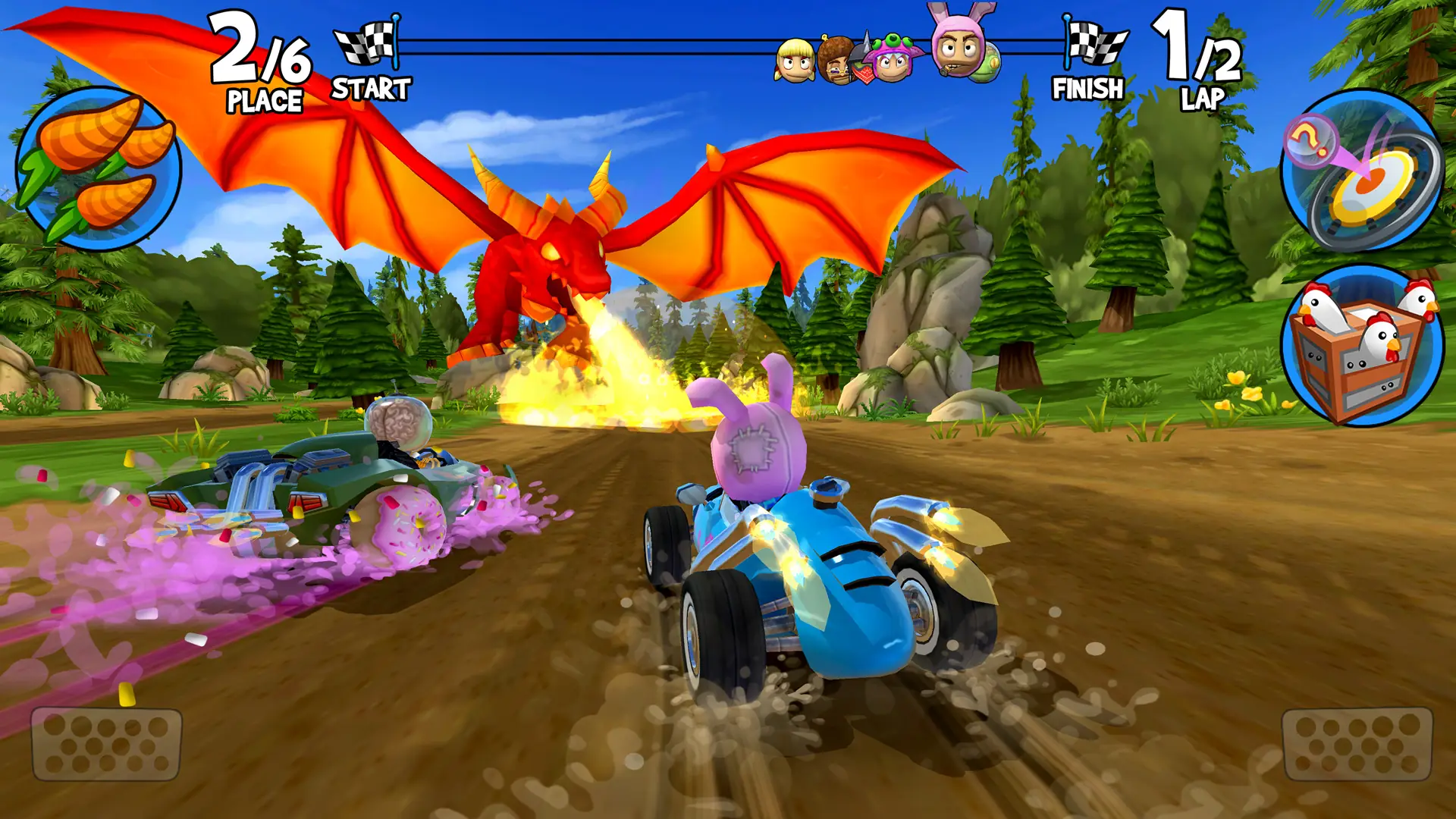 Snímek obrazovky Beach Buggy Racing 2 5
