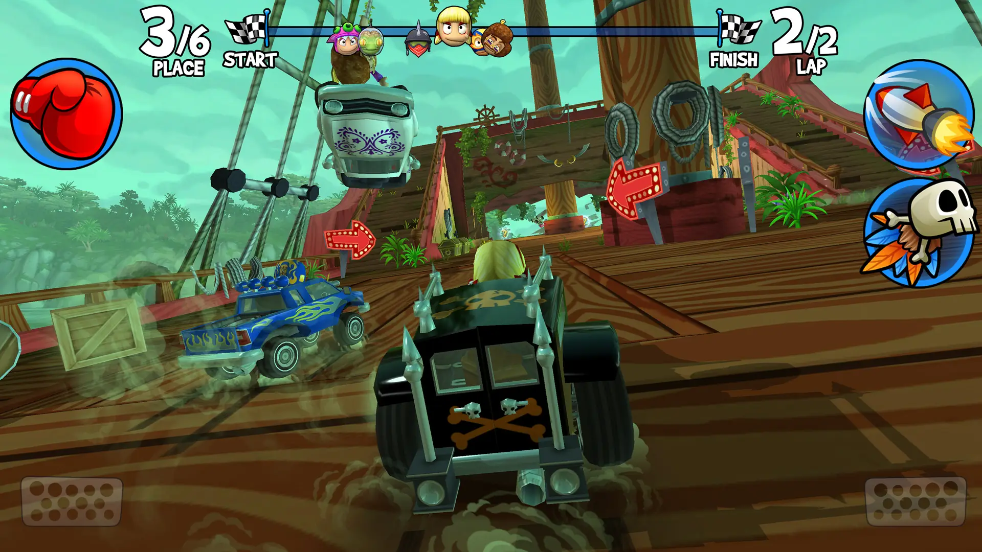 Snímek obrazovky Beach Buggy Racing 2 7