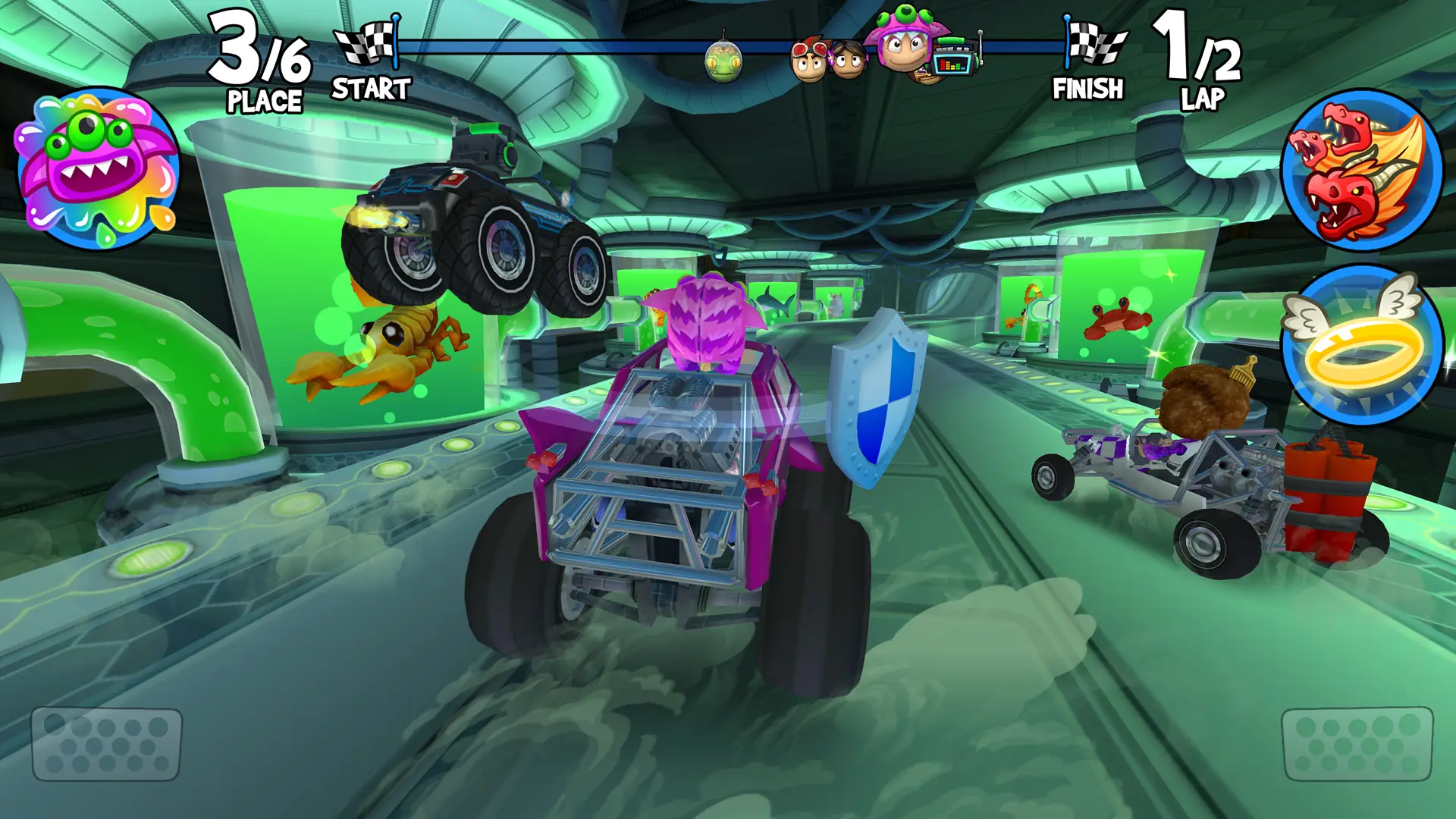 Snímek obrazovky Beach Buggy Racing 2 8