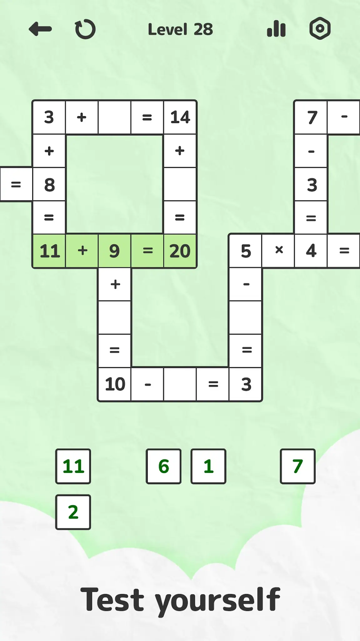 Скриншот Math Brain Puzzle－Головоломка 2