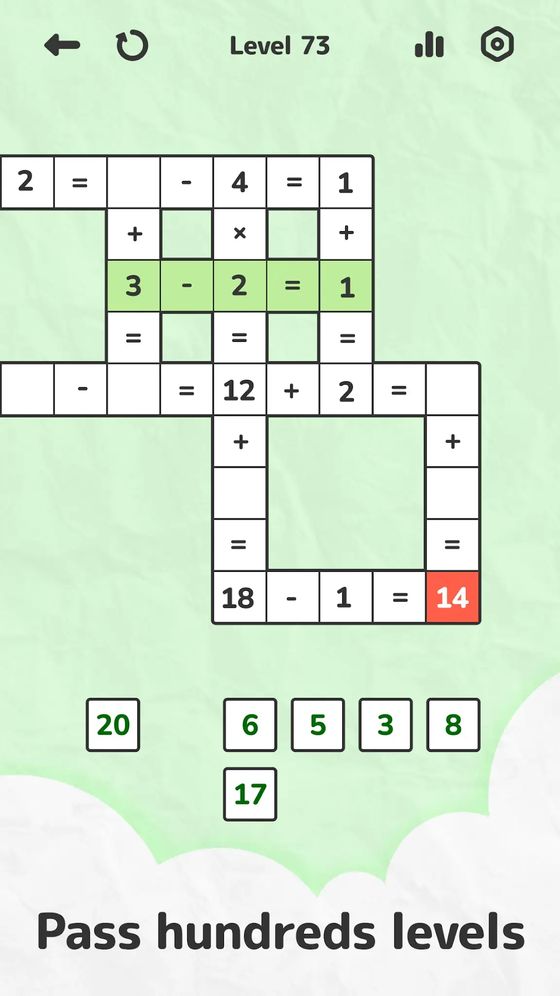 Скриншот Math Brain Puzzle－Головоломка 3