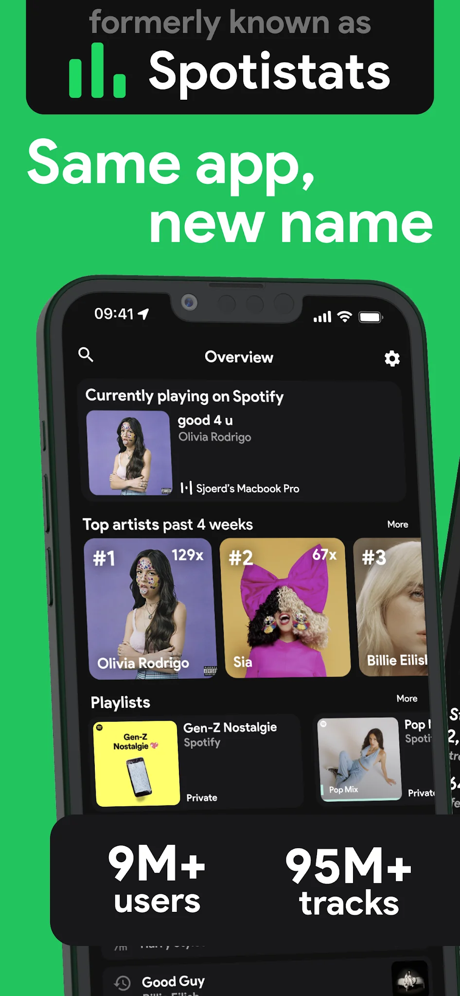 Скриншот stats.fm 1
