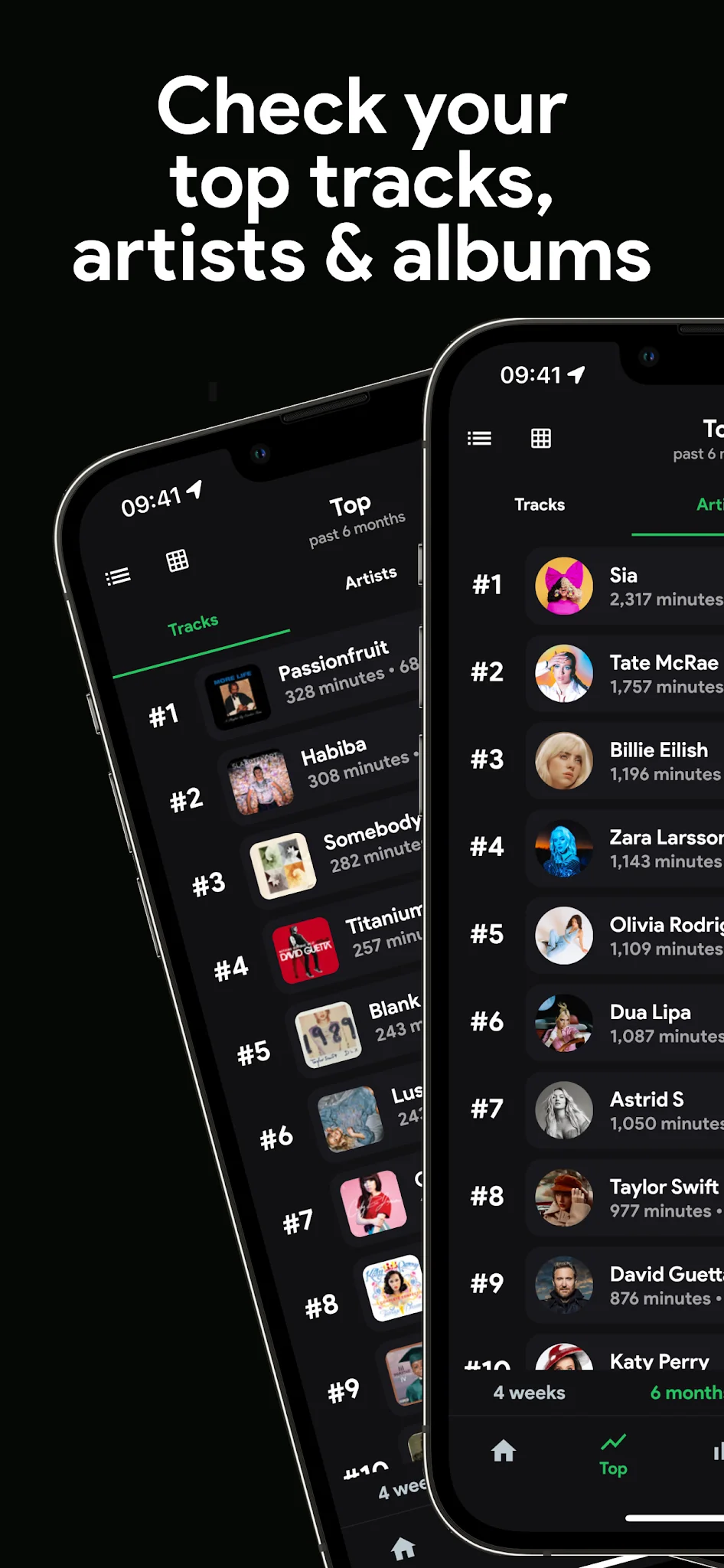Скриншот stats.fm 3