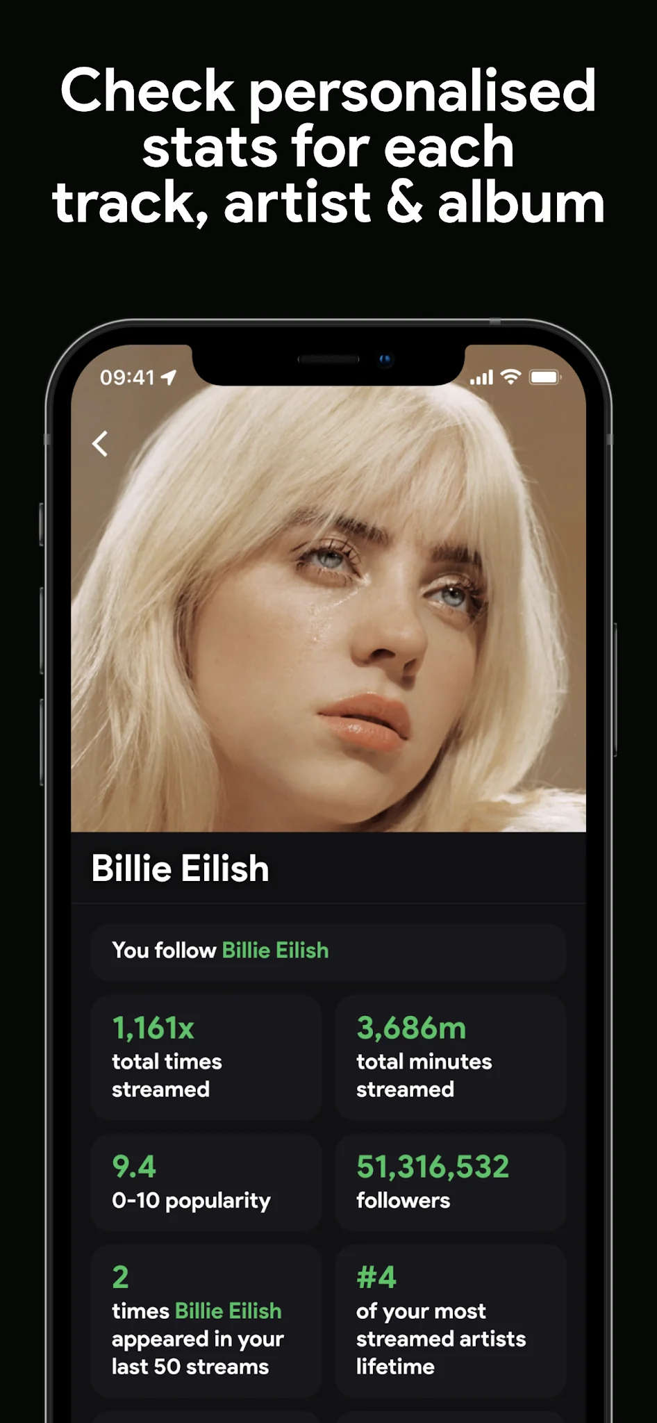 Скриншот stats.fm 7