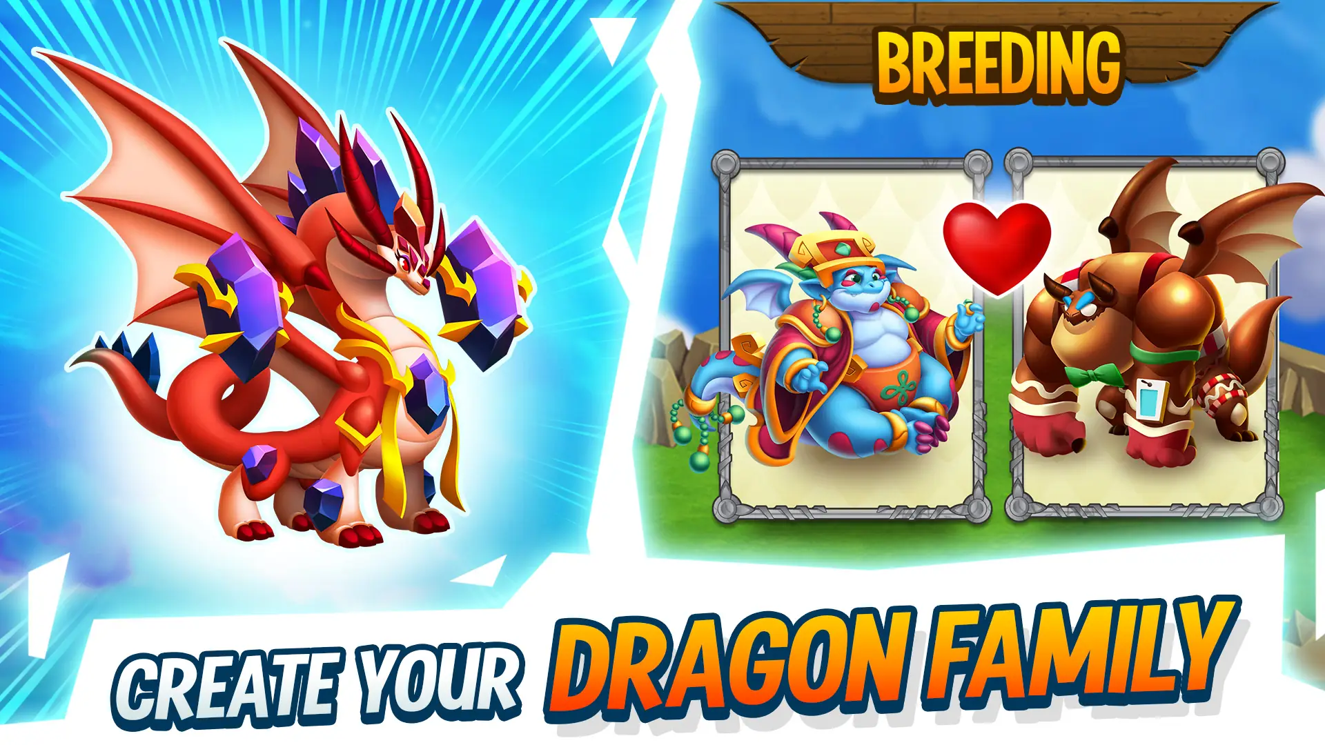 Captura de pantalla Dragon City: Mobile Adventure 1