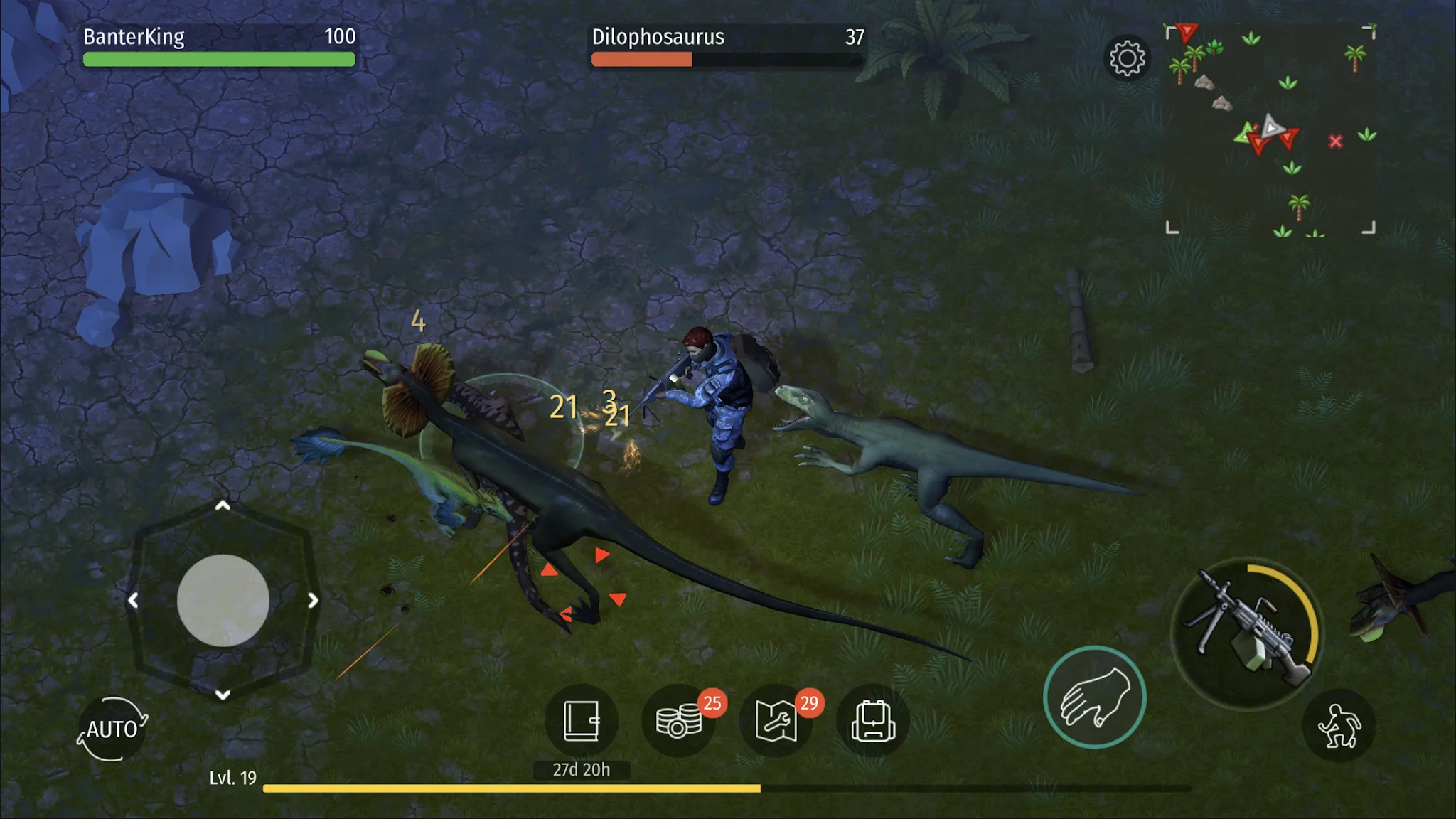 Screenshot Jurassic Survival 4