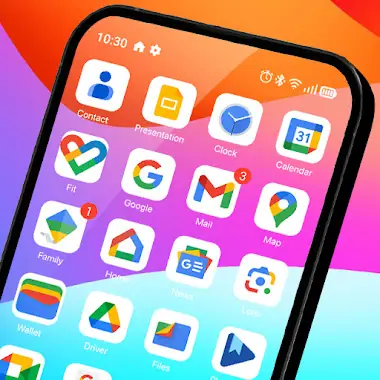 Launcher OS 2026: Fast & Clean Simge