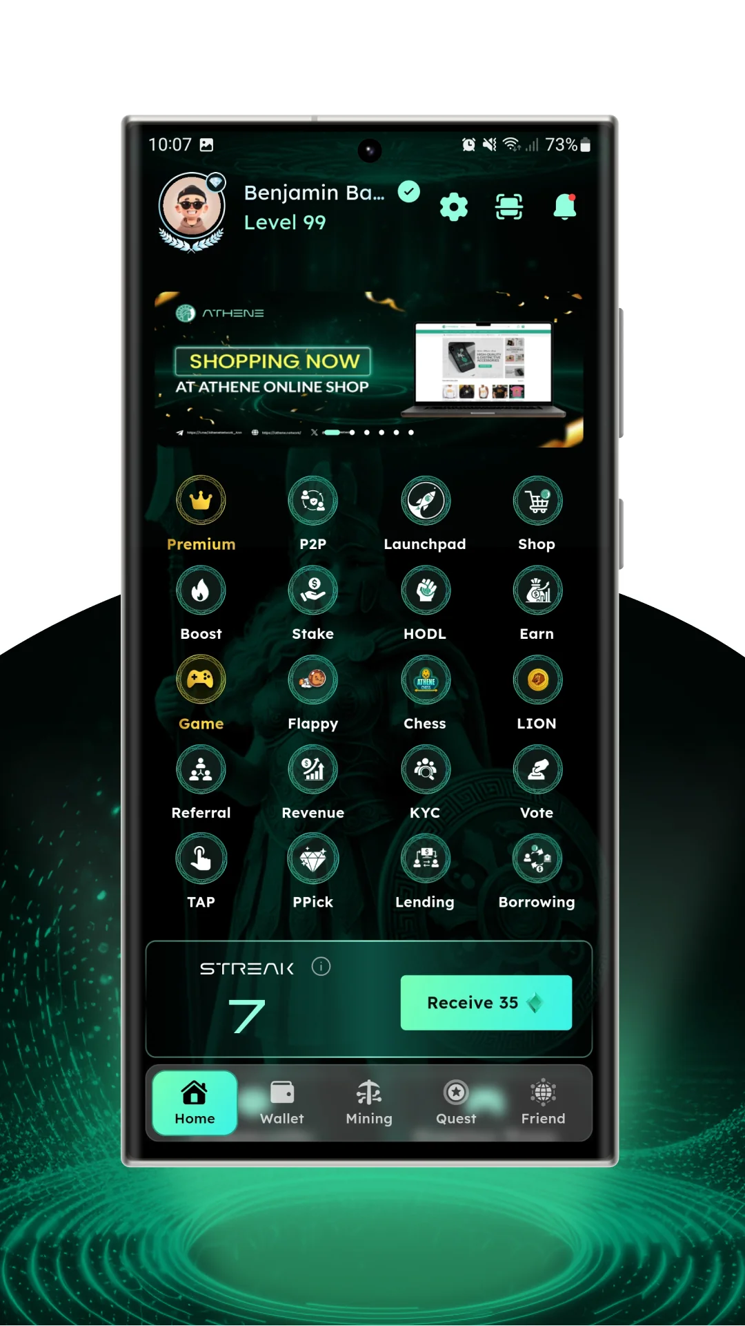 Ekran Görüntüsü Athene Network 5