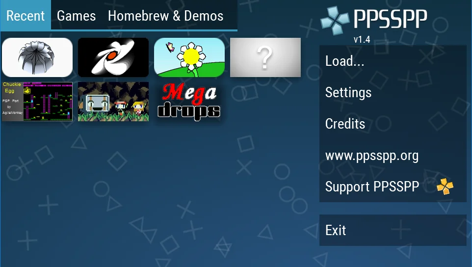 Screenshot PPSSPP - PSP-Emulator 1