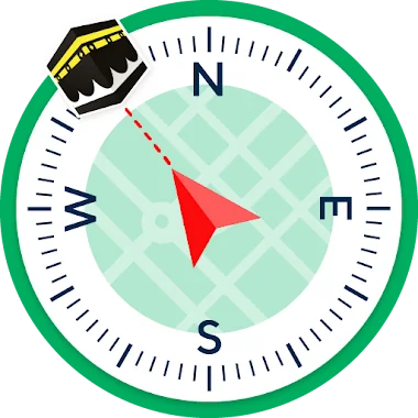 Qibla Compass: Qibla Direction आइकन
