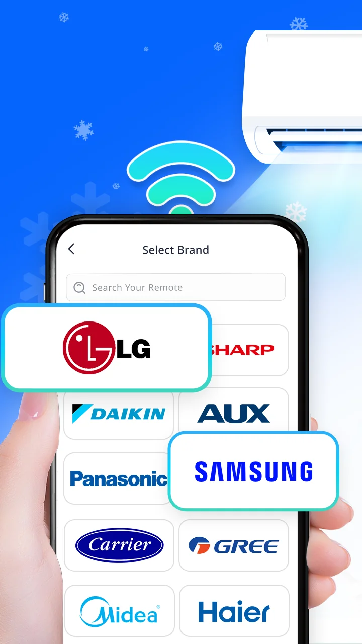 Screenshot Universal AC remote control 1
