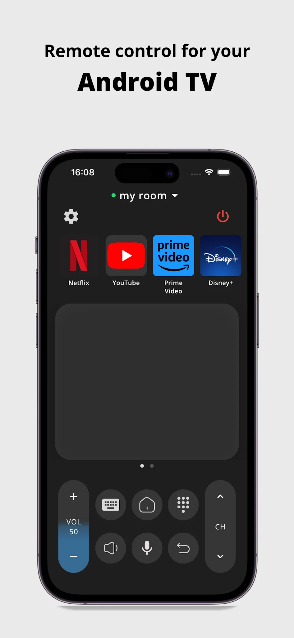Capture d'écran Télécommande pour Android TV 1