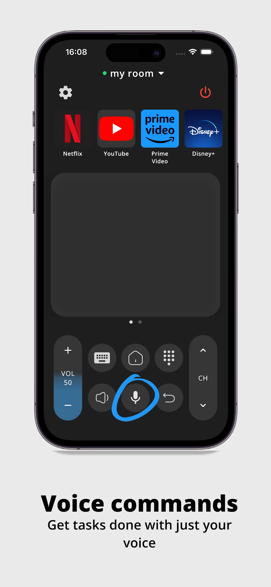 Capture d'écran Télécommande pour Android TV 2