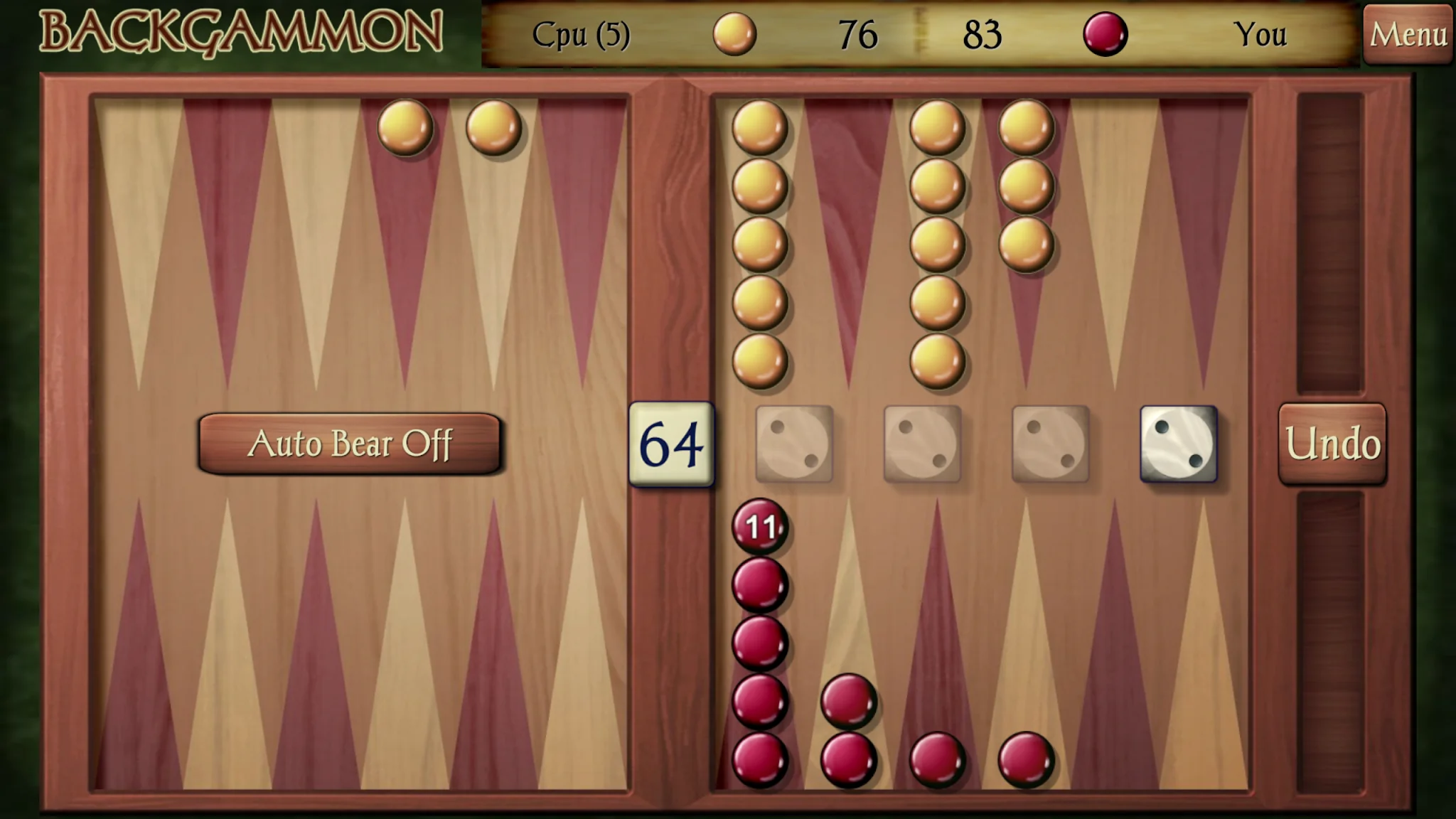 Captura de pantalla Backgammon 4