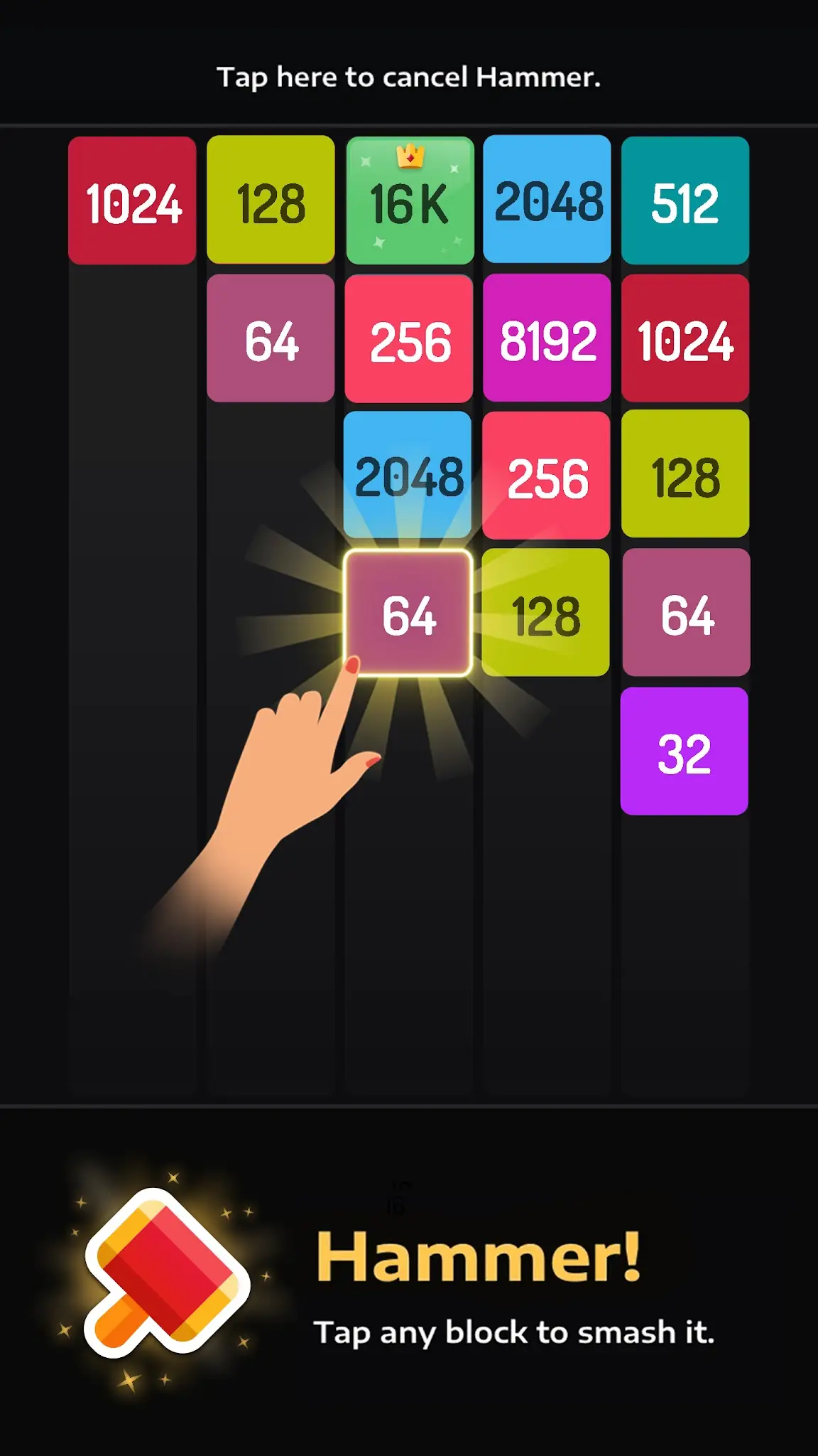 Screenshot 2048 मर्ज़ ब्लॉक पज़ल गेम्स 5