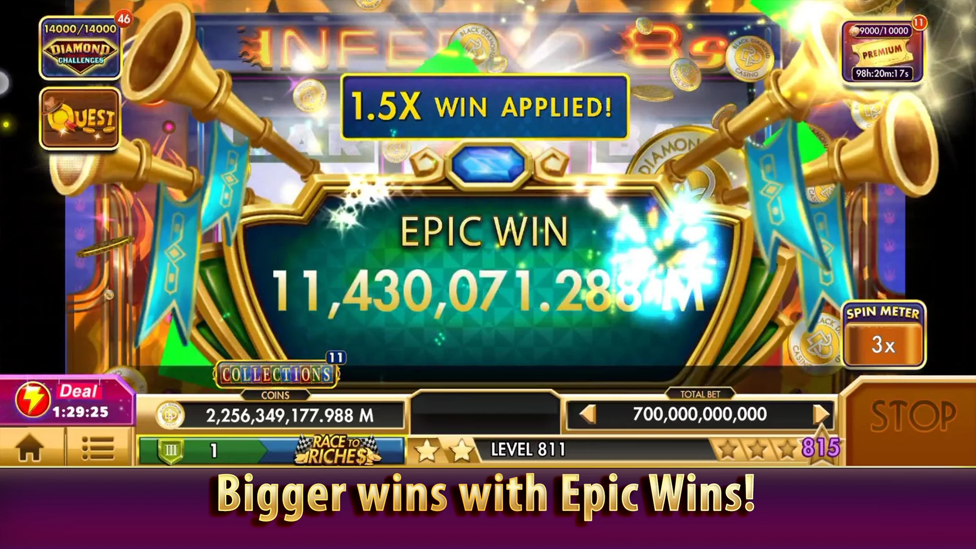 Screenshot Black Diamond Casino Slots 5