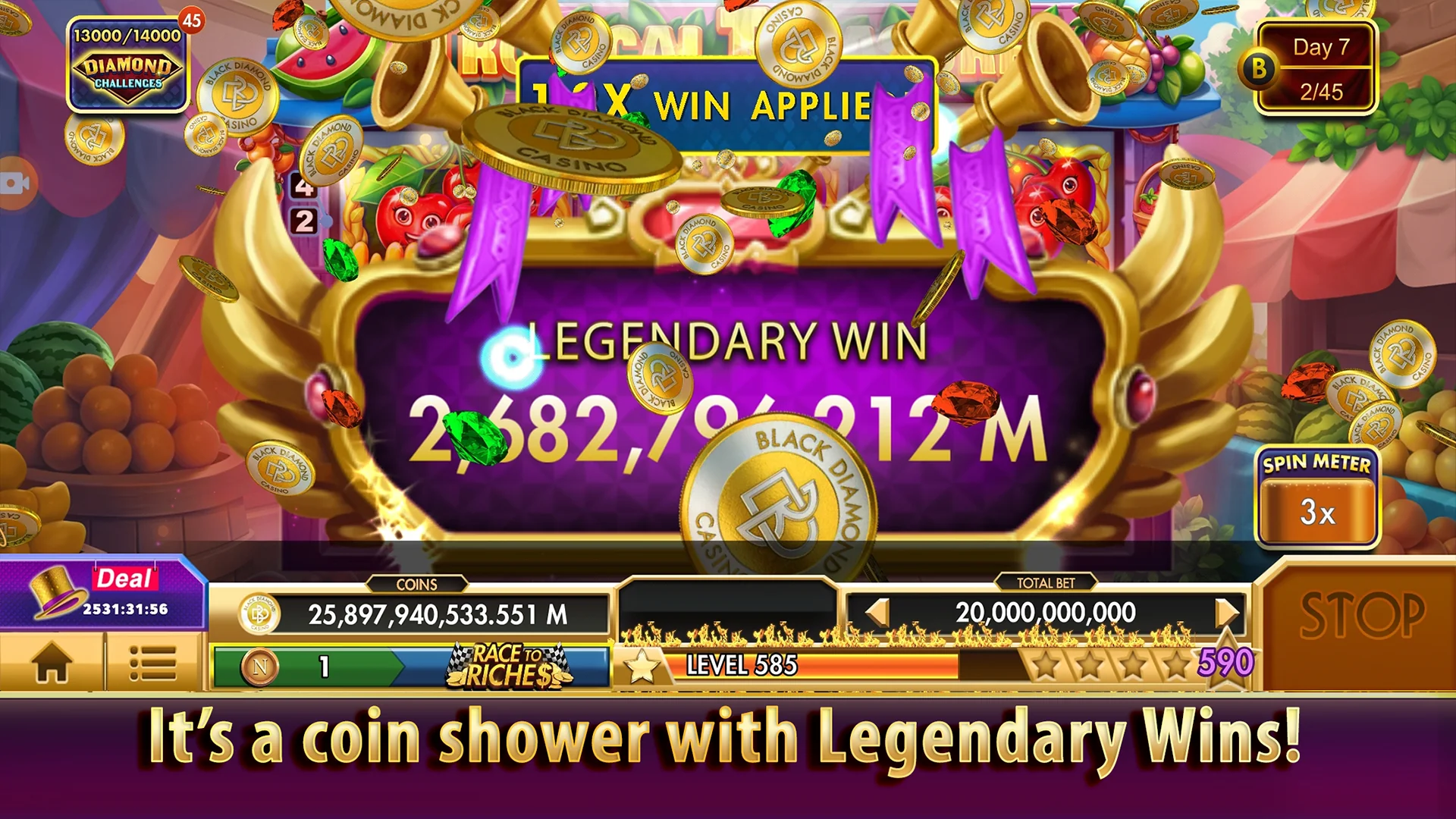 Screenshot Black Diamond Casino Slots 6