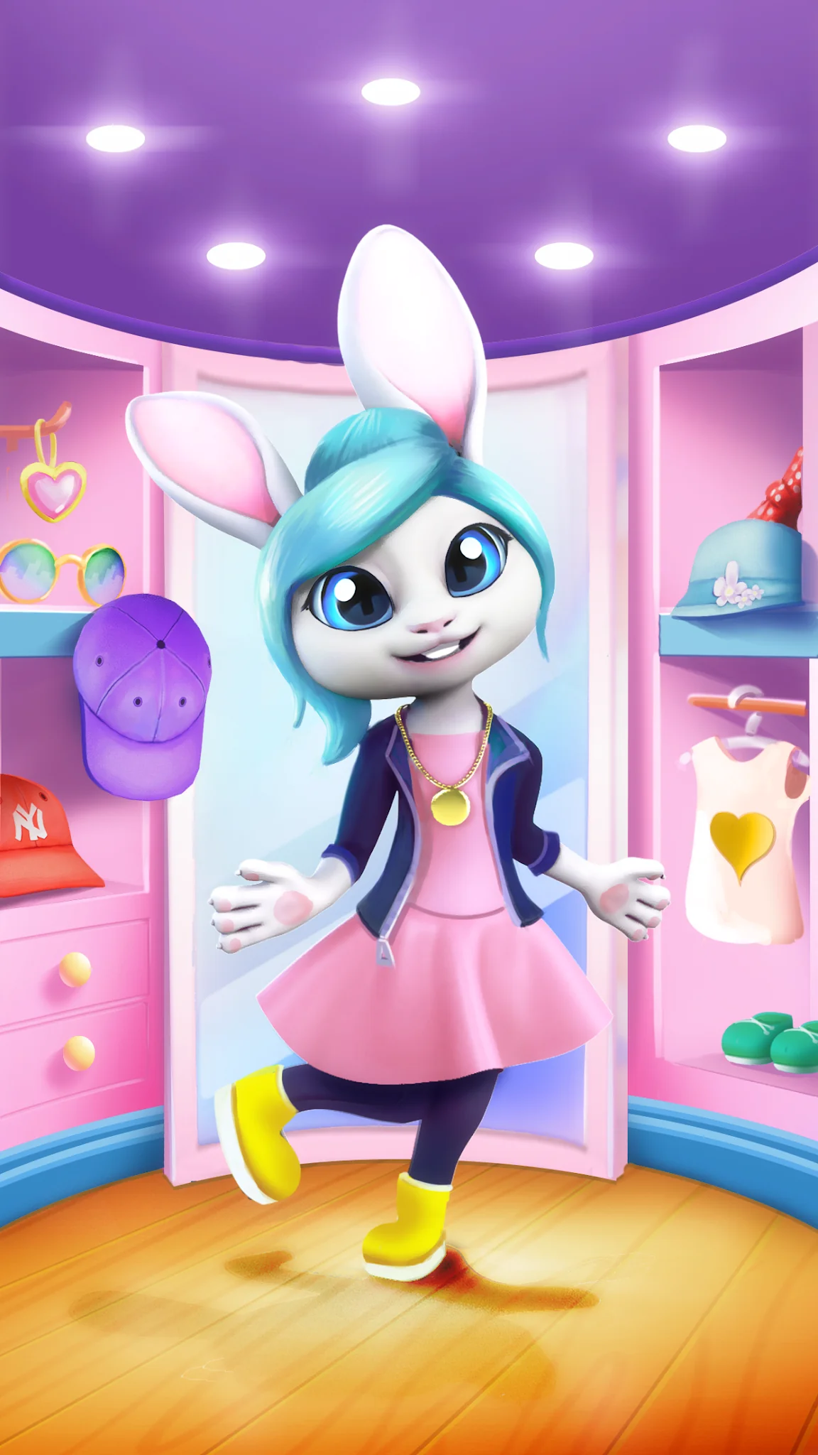 Bu Bunny - Cute pet care game képernyőkép 5