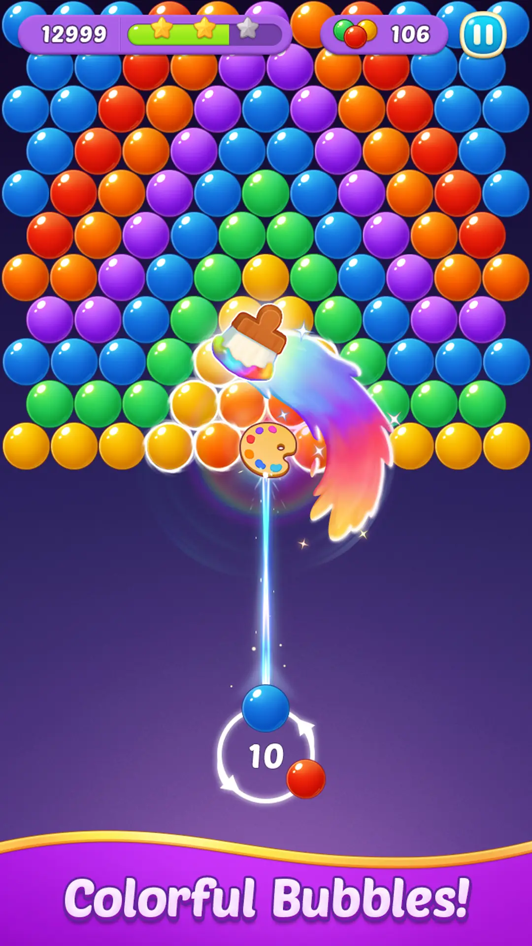 Скриншот Bubble Shooter Gem Головоломка 2