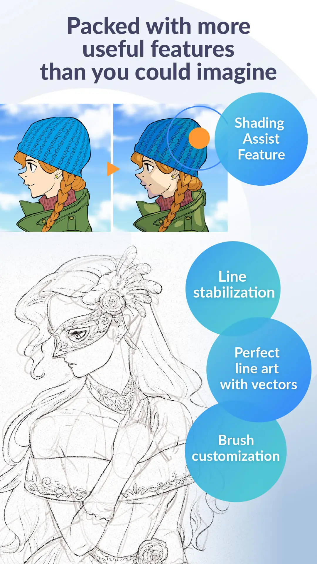 Скриншот Clip Studio 4