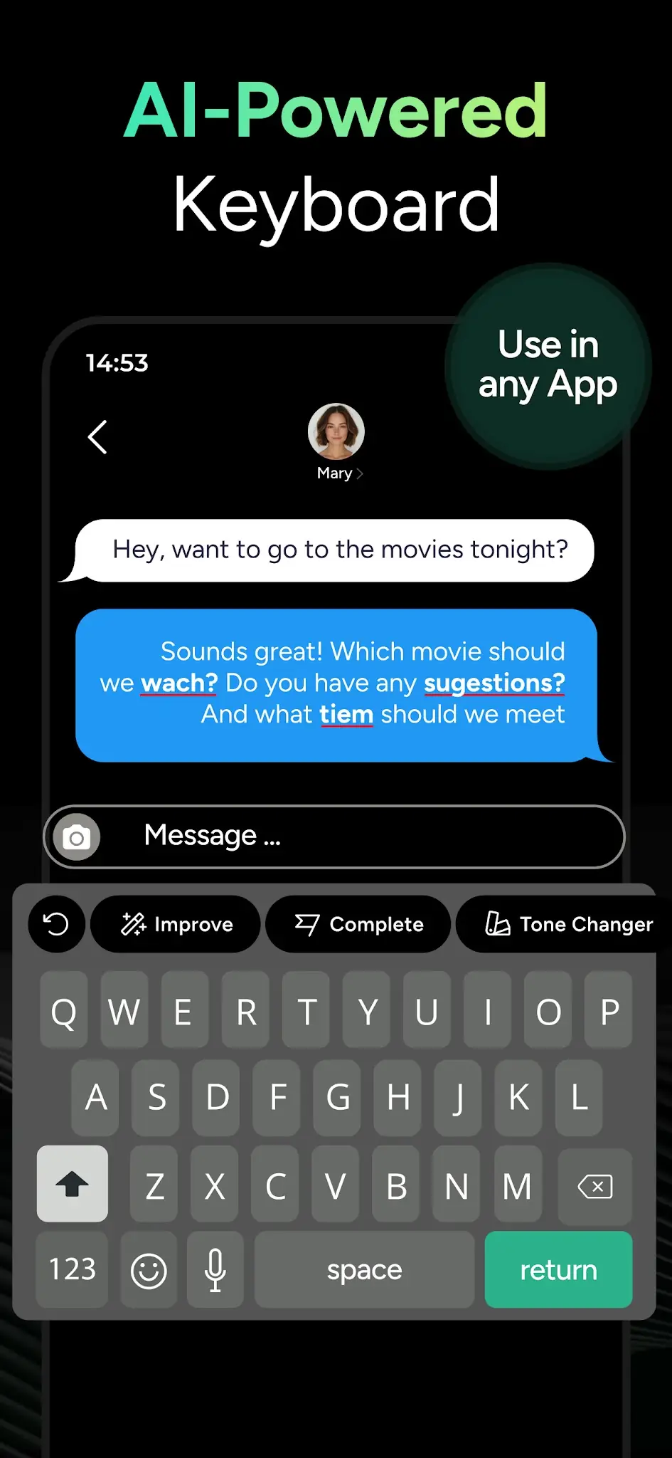 Captură de ecran Chatbot AI Assistant - Genie 7