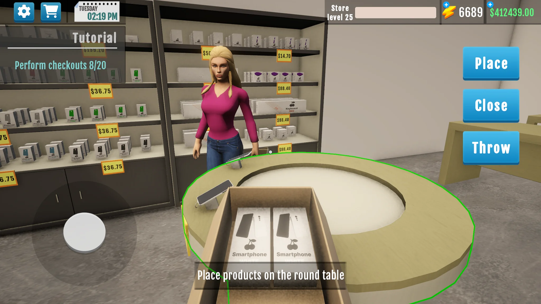 Captura de tela Electronics Store Simulator 3D 3