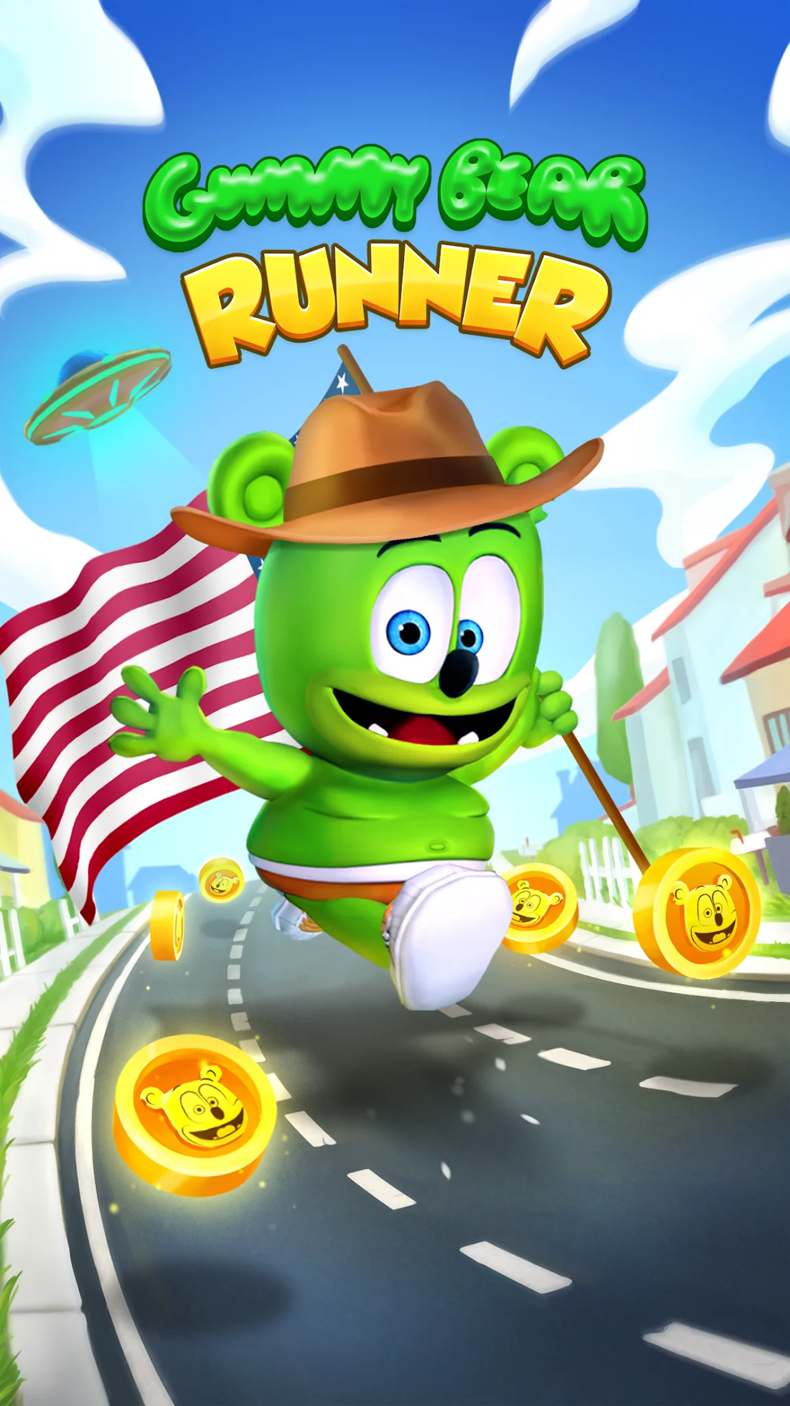 Captură de ecran Gummy Bear Run-Endless runner 1
