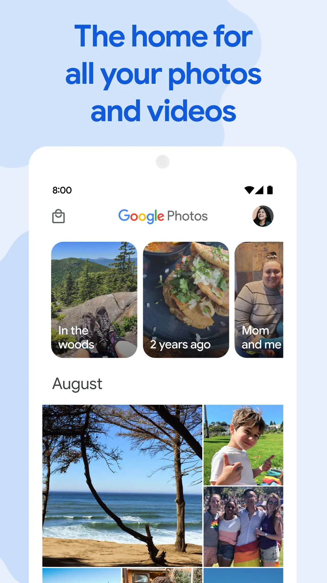 Schermata Google Foto 1