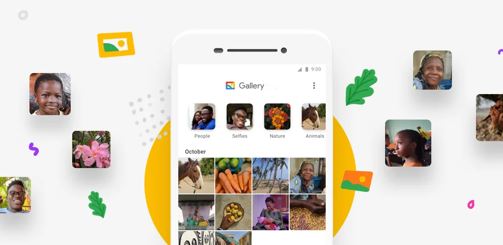 Gallery приложение обложка для Android