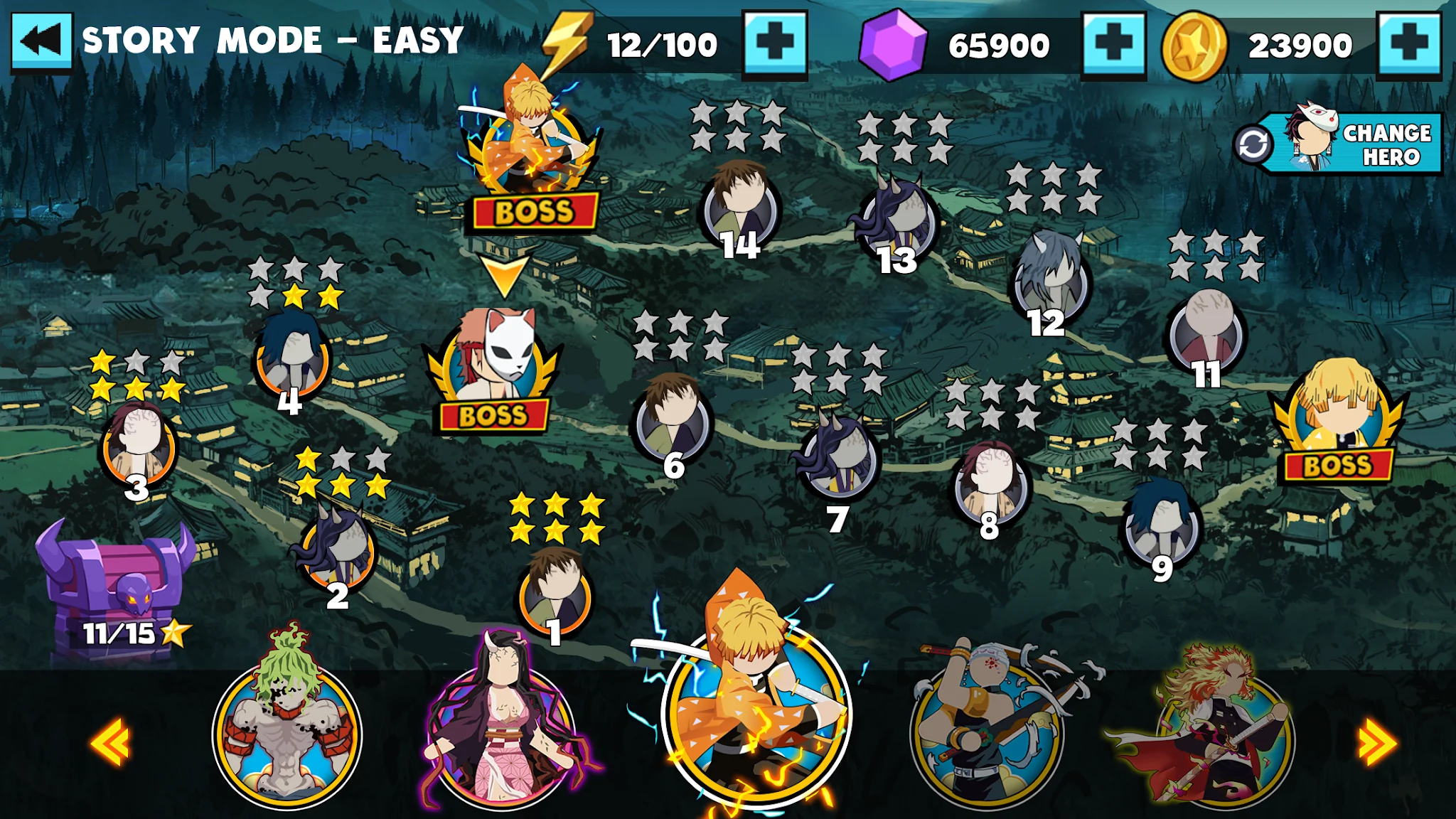 Screenshot Stick Demon Shadow Fight 5