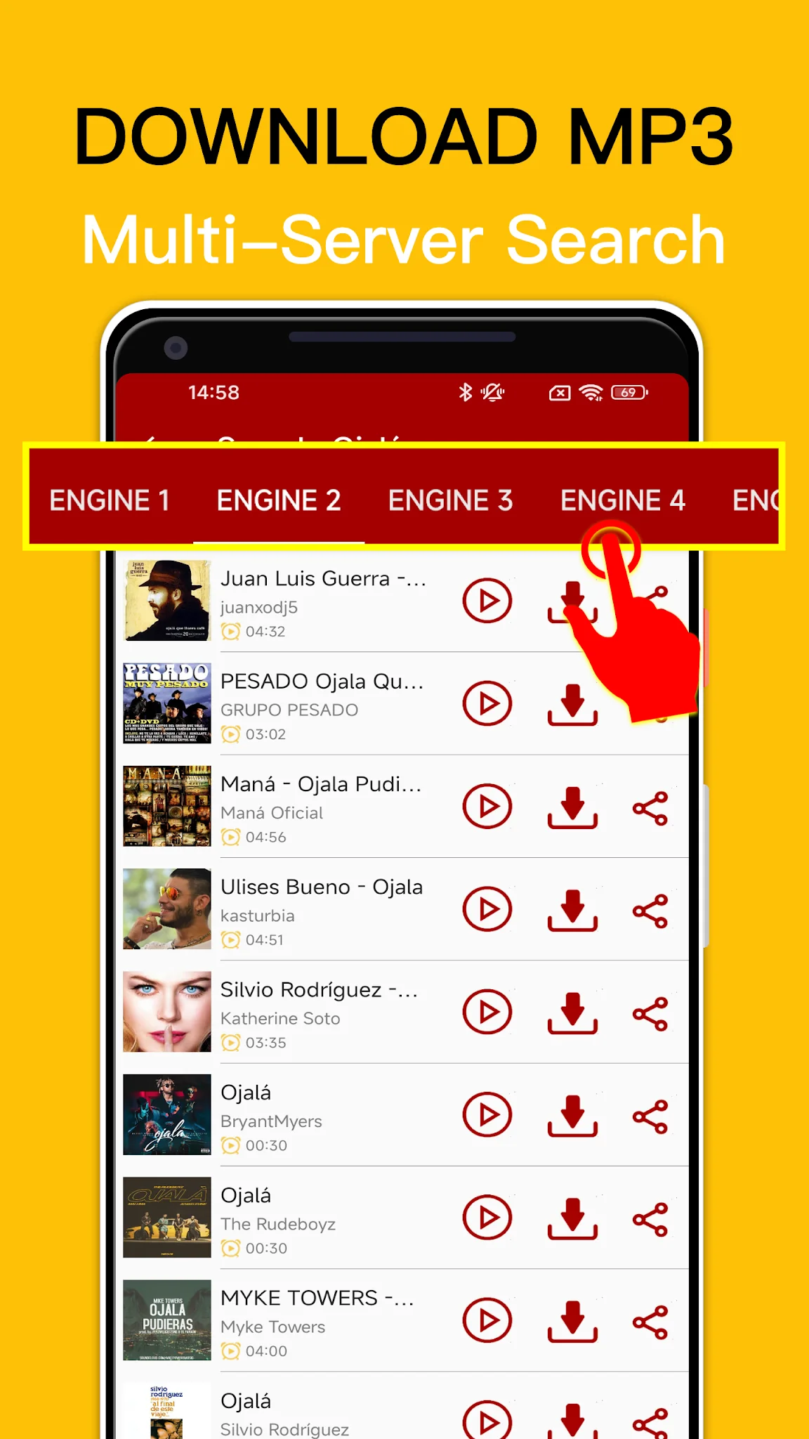 Screenshot Laden Sie Musik Mp3 herunter 2