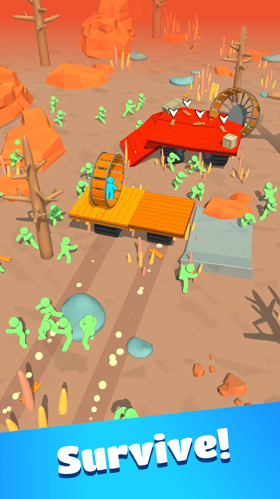 Ảnh chụp màn hình Zombie Raft 2