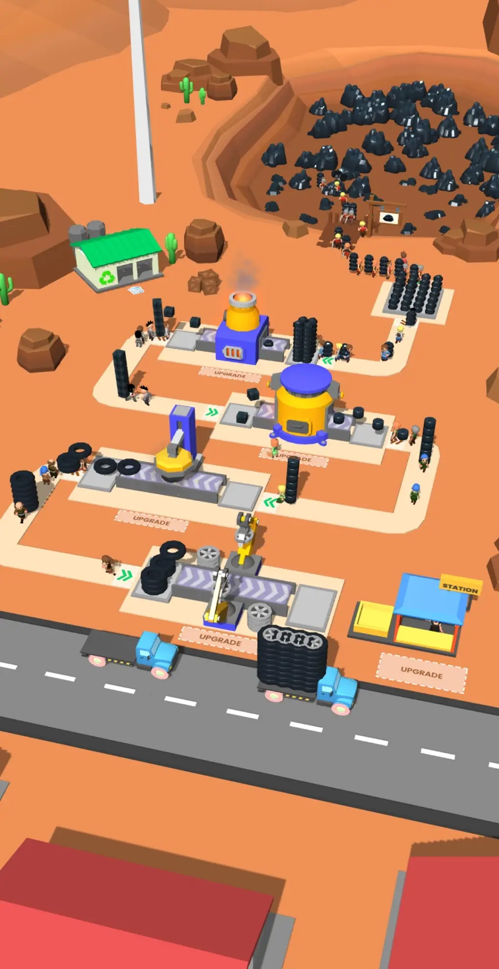 Ảnh chụp màn hình Mining Empire: Idle Metal Inc 6