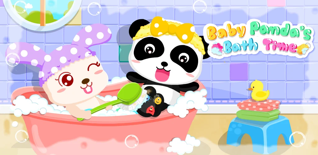 gambar sampul Waktu Mandi Bayi Panda permainan untuk Android