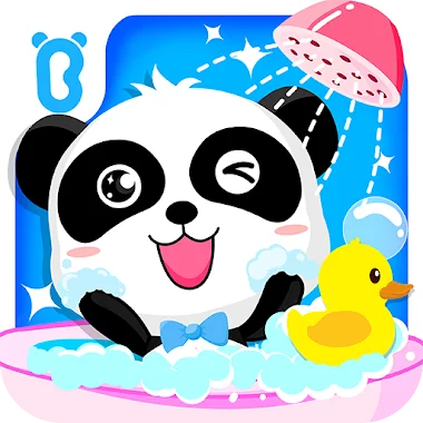 Waktu Mandi Bayi Panda Ikon