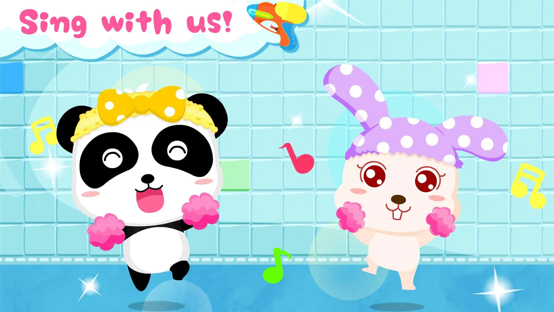 Tangkapan layar Waktu Mandi Bayi Panda 3