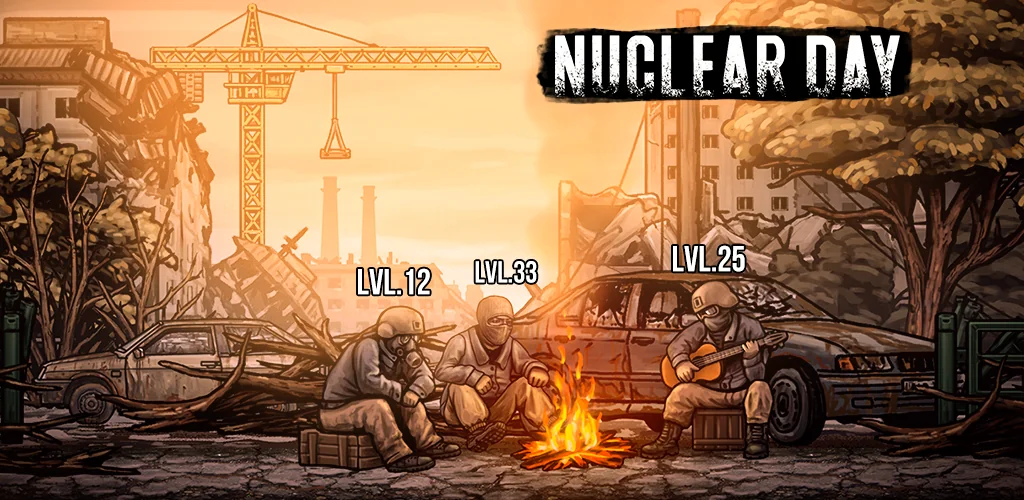 Nuclear Day Survival เกม ภาพปกสำหรับ Android