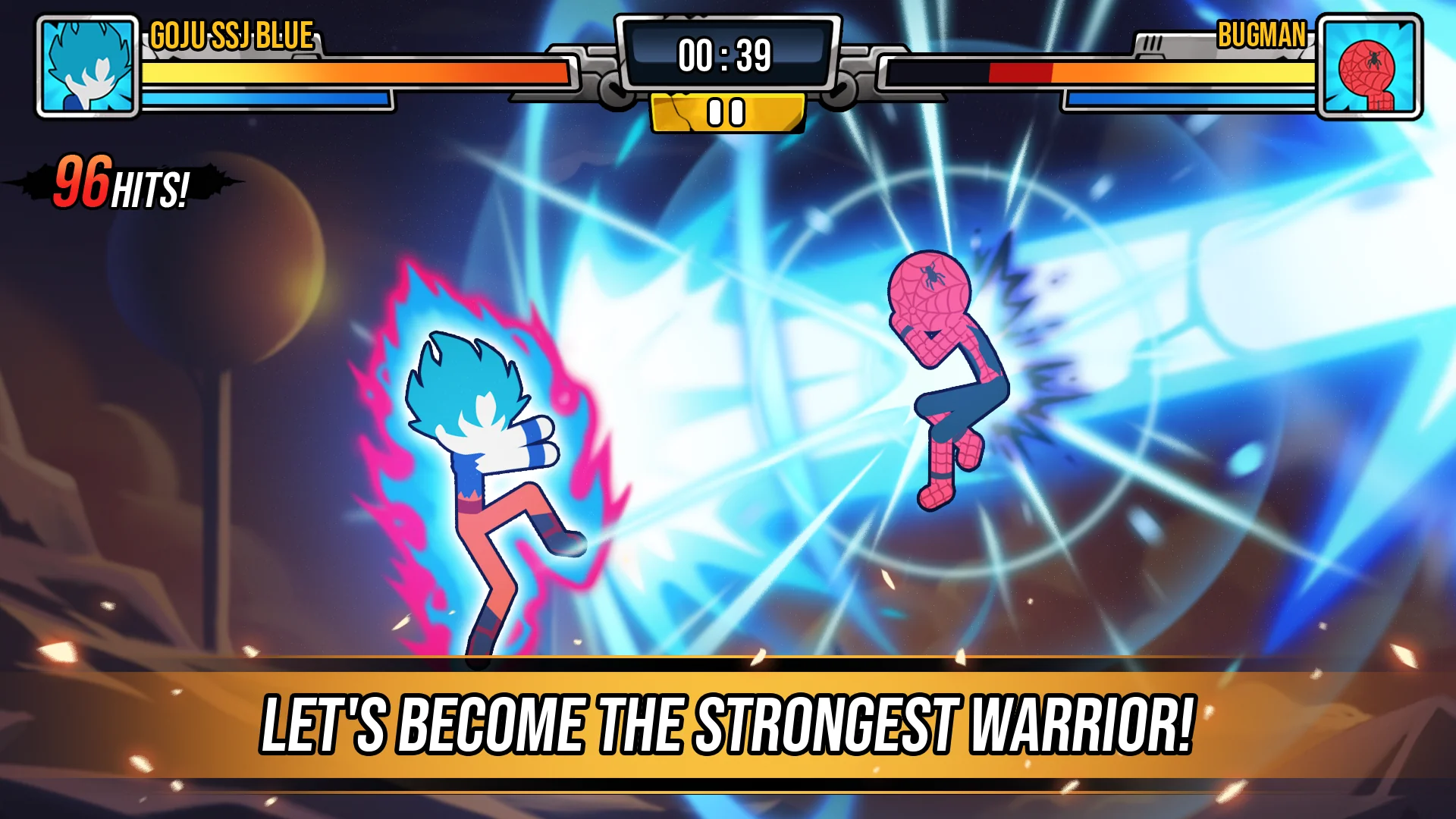 Screenshot Super Stickman Dragon Warriors 1