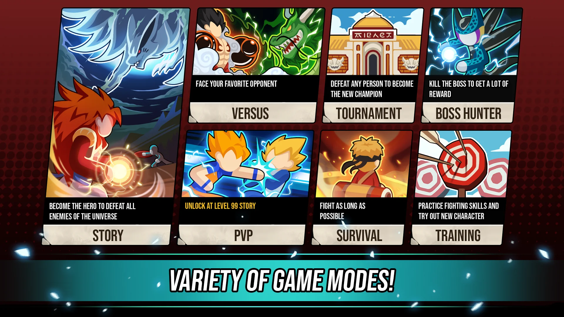 Screenshot Super Stickman Dragon Warriors 6