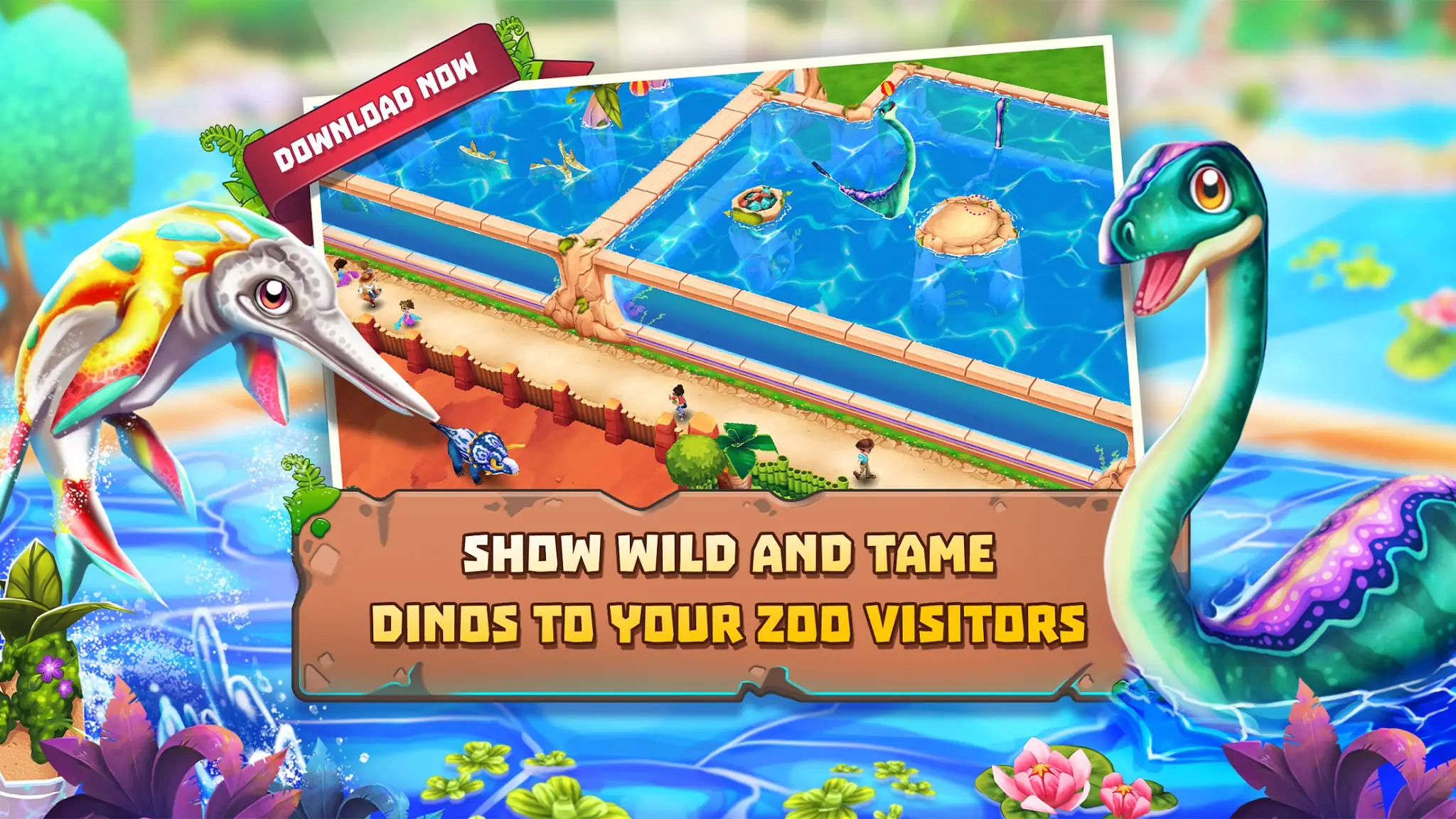 ภาพหน้าจอ Dinosaur Park 3