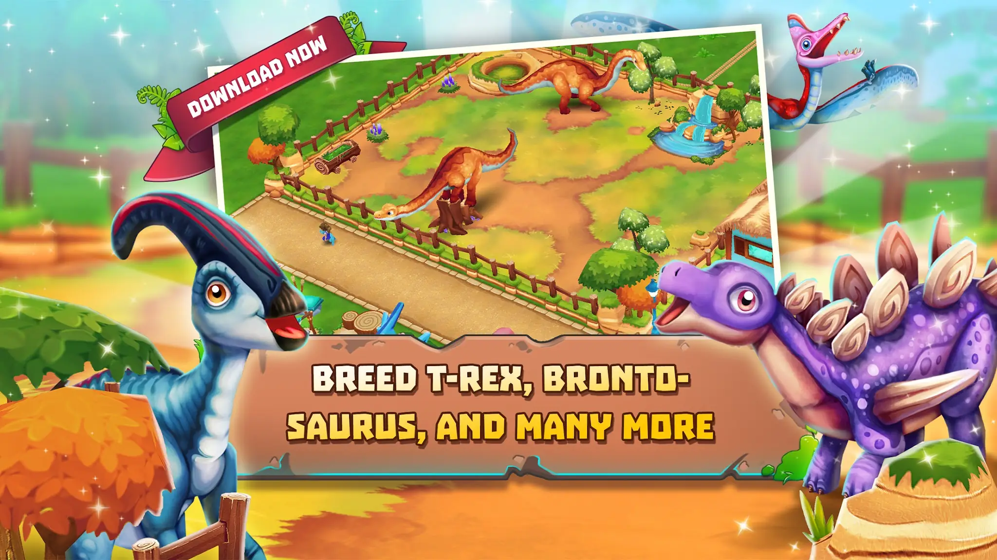 ภาพหน้าจอ Dinosaur Park 4