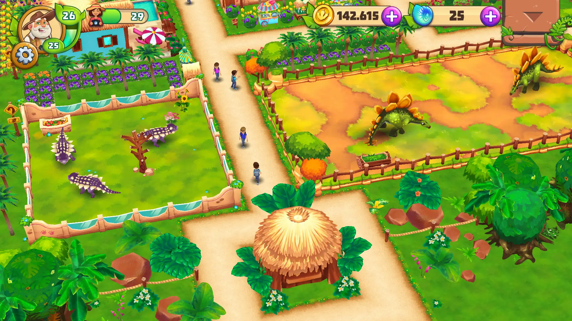 ภาพหน้าจอ Dinosaur Park 6