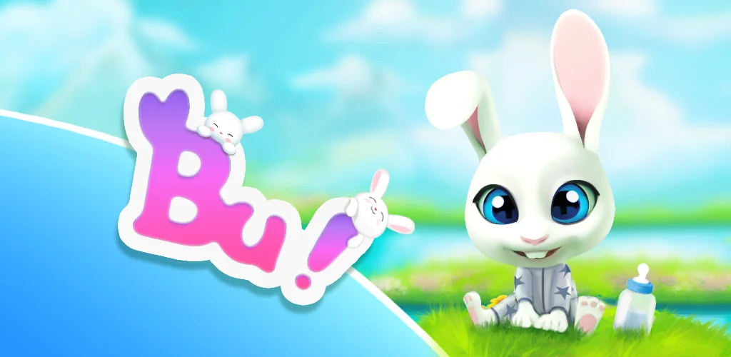 Bu Bunny - Cute pet care game játszma, meccs borítókép Androidhoz