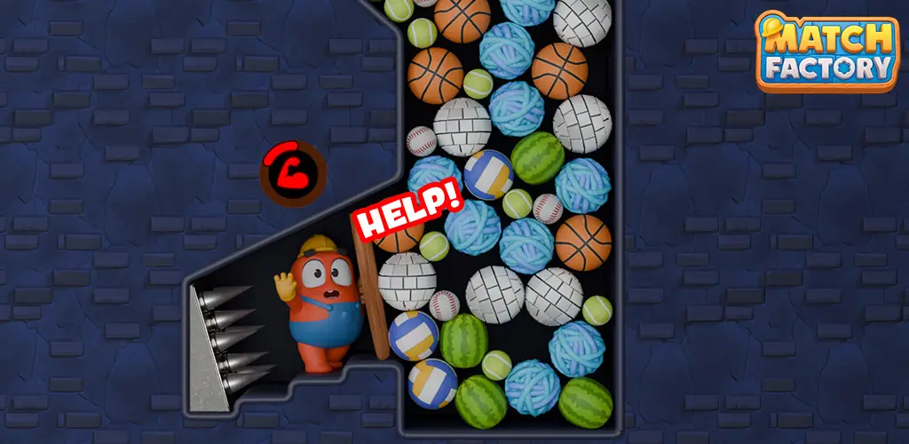 Match Factory! játszma, meccs borítókép Androidhoz