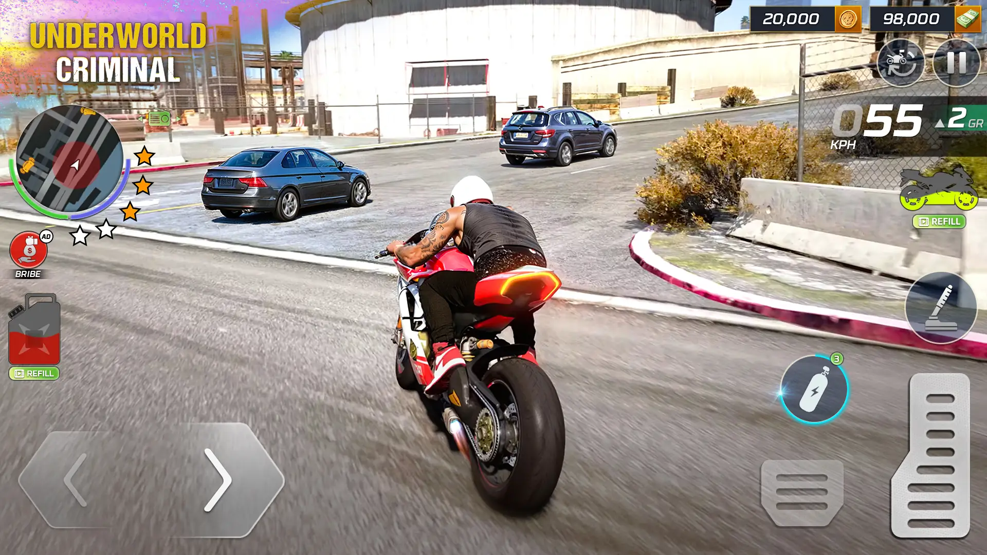 ภาพหน้าจอ Gangster Game Grand Mafia City 3