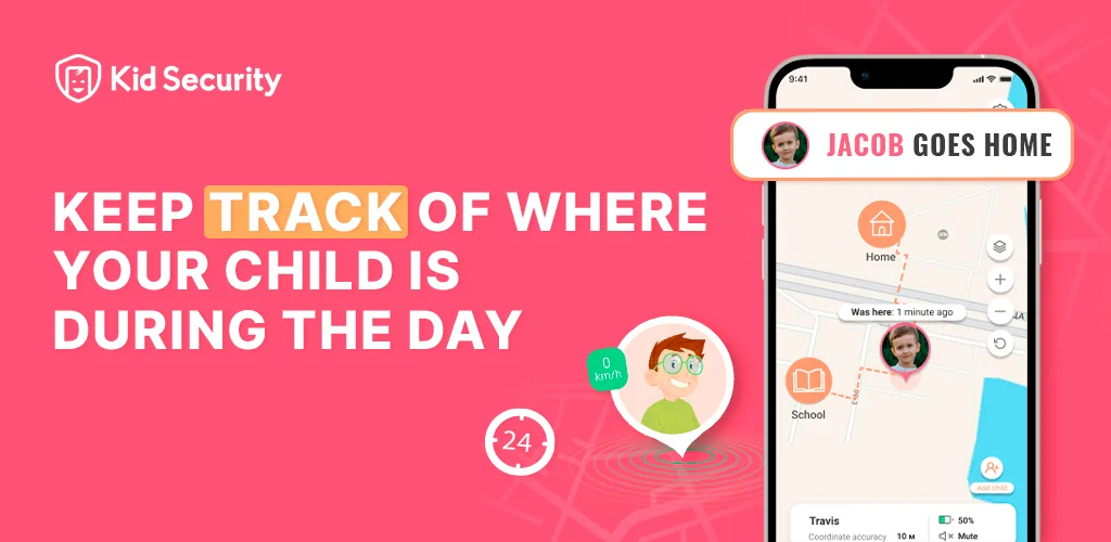 Kid Security aplikace obálka pro Android