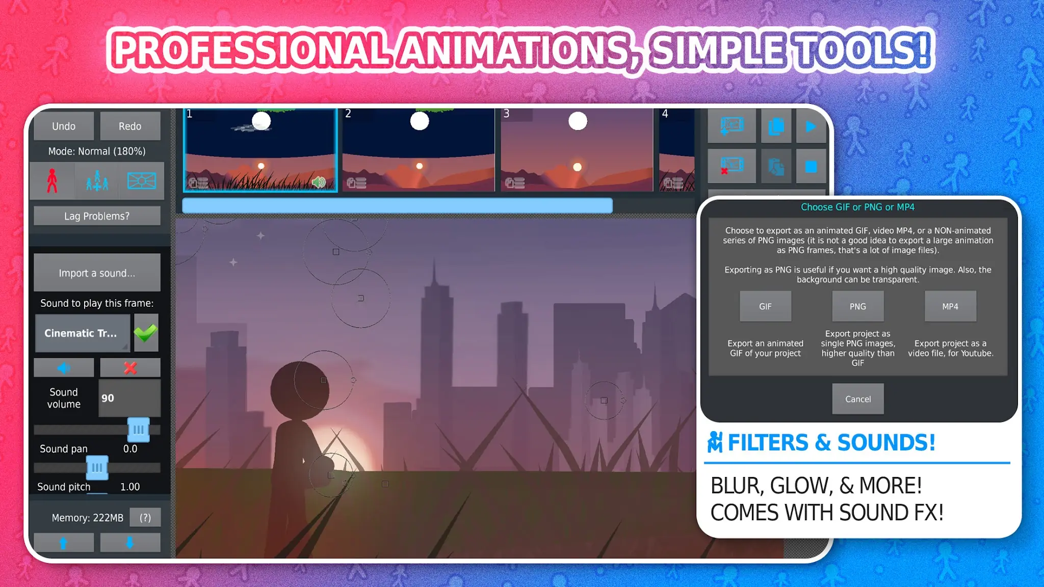스크린샷 Stick Nodes 4
